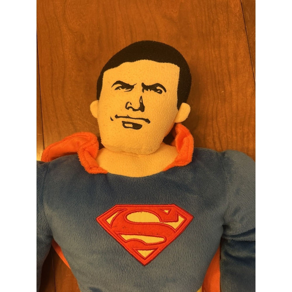 Vintage Superman Plush 30" Super Hero Pillow 2005 DC Comics Excellent condition - Picture 4 of 6